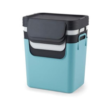 Rotho Recyclingbehälter Jive 30 l, Hellblau/Schwarz/Weiss Rotho Recyclingbehälter Jive 30 l, Hellblau/Schwarz/Weiss