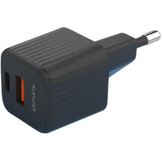 4smarts USB-Wandladegerät VoltPlug Duos Mini DP 20 W Schwarz