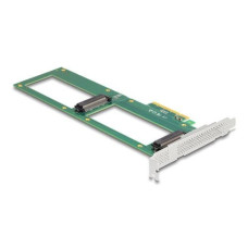 Delock Host Bus Adapter PCI Express x8 - 2x U.2 NVMe SFF-8639