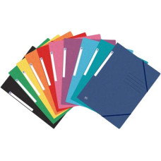 Oxford Gummibandmappe A4, klassische Farben assortiert Oxford Gummibandmappe A4, klassische Farben assortiert