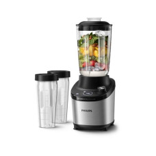Philips Standmixer 7000 Series HR3760/12 Edelstahl/Schwarz