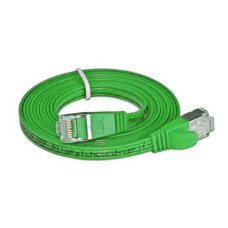 SLIM Slimpatchkabel  Cat 6, STP, 0.5 m, Grün