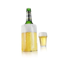 Vacuvin Flaschenmanschette Beer Beige/Gelb/Weiss