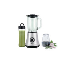 Koenig Standmixer Set Kompakt Silber/Schwarz