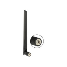 Delock WLAN-Antenne RP-SMA Dualband 18 cm RP-SMA 5 dBi Rundstrahl Delock WLAN-Antenne RP-SMA Dualband 18 cm RP-SMA 5 dBi Rundstrahl