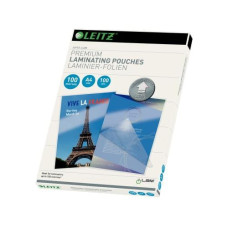 Leitz Laminierfolie Premium A4, 100 µm, 100 Stück, Glänzend Leitz Laminierfolie Premium A4, 100 µm, 100 Stück, Glänzend