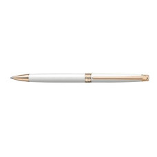 Caran d'Ache Kugelschreiber Léman Weiss Roségold
