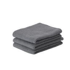 Zone Denmark Abwaschlappen 27 cm x 27 cm, 3 Stück, Grau