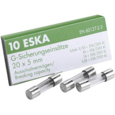 Elektromaterial Schmelzsicherung ESKA 5x20 FST 10A