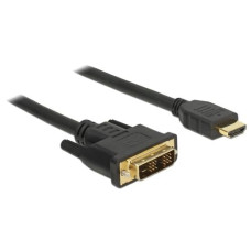 Delock Kabel DVI-D – HDMI Typ A, 1 m DVI-D - HDMI, 1 m