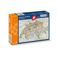 Carta.Media Puzzle Schweizer Landkarte