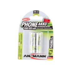 Ansmann Akku 2x AA 800 mAh für DECT-Phones