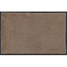 wash+dry Fussmatte Beige, 60 cm x 90 cm