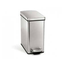 Simplehuman Treteimer CW1898CB 10 Liter, Silber Simplehuman Treteimer CW1898CB 10 Liter, Silber