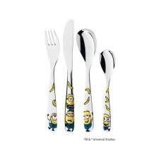 WMF Kinderbesteckset Minions 4-teilig