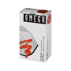 Omega Eckenklammer 100 Stück, Rot metallic Omega Eckenklammer 100 Stück, Rot metallic