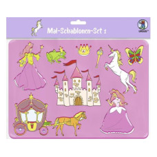 URSUS Schablone Girls 6er Set