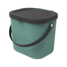 Rotho Recyclingbehälter Albula 6 l, Dunkelgrün Rotho Recyclingbehälter Albula 6 l, Dunkelgrün