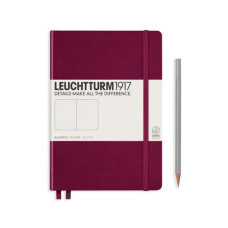 Leuchtturm Notizbuch Medium A5, Blanko, 2-teilig, Port Rot Leuchtturm Notizbuch Medium A5, Blanko, 2-teilig, Port Rot