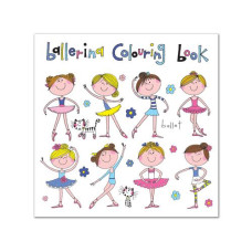 Rachel Ellen Malbuch Ballerina 20.5 x 20.5 cm Rachel Ellen Malbuch Ballerina 20.5 x 20.5 cm