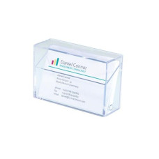 Sigel Visitenkartenbox 9.5 x 6 x 3 cm, Transparent Sigel Visitenkartenbox 9.5 x 6 x 3 cm, Transparent