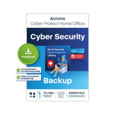 Acronis Cyber Protect Home Office Backup Edition ESD, ABO, 1 PC, 1y