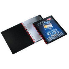 DURABLE Sichtbuch Duralook Easy Plus A4 Schwarz/Transparent