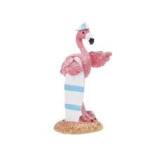 HobbyFun Mini-Tier Flamingo Surfbrett 6 cm