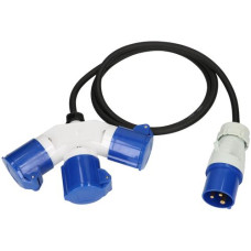 maxCAMP Verlängerungskabel 1.5 m, CEE16/3 - 3x CEE16/3