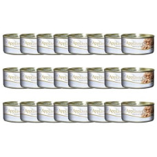 Applaws Nassfutter Dose Thunfischfilet & Käse in Brühe, 24 x 156 g