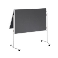 Franken Pinnwand Eco 150 cm x 120 cm, Grau, klappbar Franken Pinnwand Eco 150 cm x 120 cm, Grau, klappbar