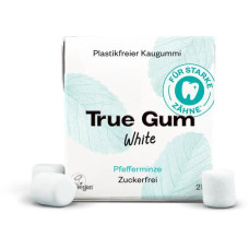 True Gum Kaugummi White Pfefferminze 21 g