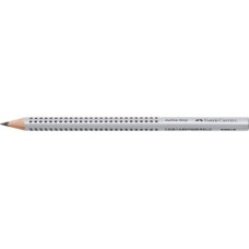 Faber-Castell Bleistift Jumbo Grip 2001 HB, Silber Faber-Castell Bleistift Jumbo Grip 2001 HB, Silber