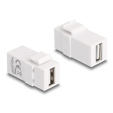 Delock Keystone-Modul USB 2.0 A Weiss Delock Keystone-Modul USB 2.0 A Weiss