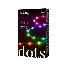 Twinkly LED Stripe Dots, 60 LEDs, 3 m, RGB, Schwarz