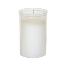 müller Kerzen Grabkerze klein 9.5 x 6 cm, Weiss müller Kerzen Grabkerze klein 9.5 x 6 cm, Weiss