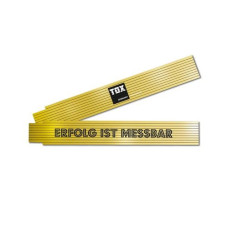 Tox-Dübel Doppelmeter «Erfolg ist Messbar», 2 m Tox-Dübel Doppelmeter «Erfolg ist Messbar», 2 m