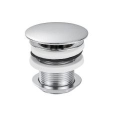 Diaqua Schaftventil 1 1/4, Ø 72, ohne Überlauf, Verchromt Diaqua Schaftventil 1 1/4, Ø 72, ohne Überlauf, Verchromt