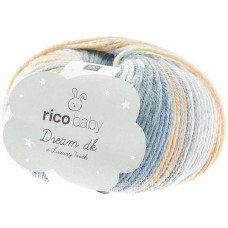Rico Design Wolle Baby Dream dk 50 g, Gelb; Petrol