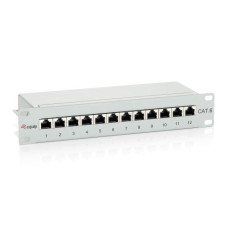 equip Patchpanel 12 Port, LSA, 1HE 10 Rack