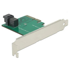 Delock Host Bus Adapter Controller PCI-ex4 - U.2 Bracket FH