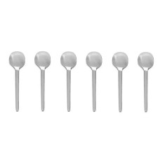 Leonardo Espressolöffel 6 Stück, Silber