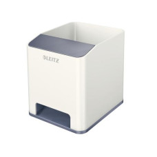 Leitz Stiftehalter Wow Sound Duo Color Weiss Leitz Stiftehalter Wow Sound Duo Color Weiss
