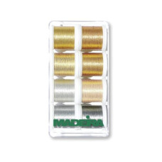 Madeira Näh- und Stickgarn Metallic Smooth Mehrfarbig Madeira Näh- und Stickgarn Metallic Smooth Mehrfarbig