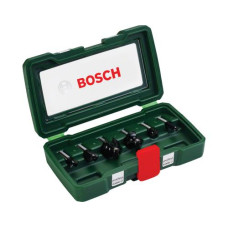 Bosch Fräserset HM 8 mm 6-teilig Bosch Fräserset HM 8 mm 6-teilig