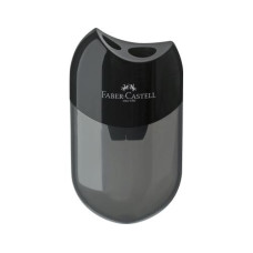 Faber-Castell Spitzer Doppelspitzdose, Schwarz