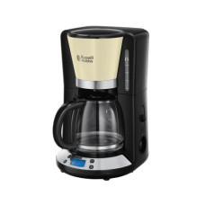 Russell Hobbs Filterkaffeemaschine Colours Plus Crème/Schwarz