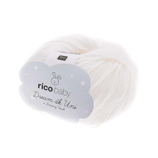 Rico Design Wolle Baby Dream Uni dk 50 g Weiss