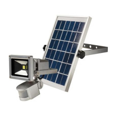 STEFFEN Strahler SOLAR 10W mit Bewegungsmelder und Panel