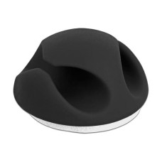 Delock Kabelhalter 20mm, für 2 Kabel, selbstklebend 10 Stück Delock Kabelhalter 20mm, für 2 Kabel, selbstklebend 10 Stück